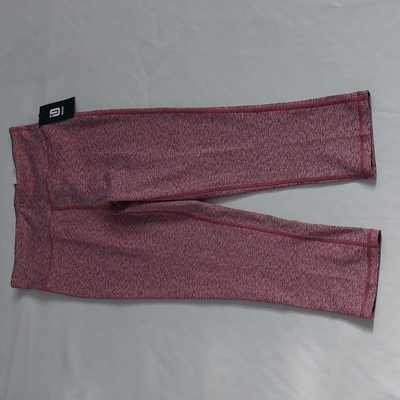 IDEOLOGY Womens high Rise crop leggings athletic swet wine size S - Picture 1 of 10